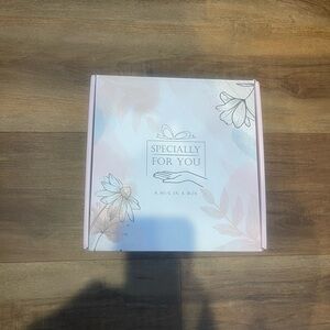 Floral Gift Box with Pastel Design